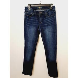 Lucky Brand Womens Size 6/28 Dark Wash Low Rise Sweet Straight Denim Jeans